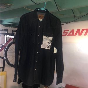 GAP Selvedge Western Denim Shirt sz. Large L